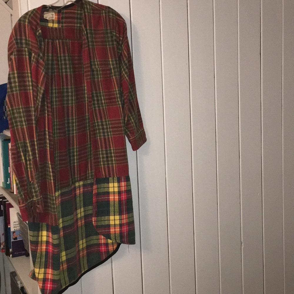 Urban Outfitters/ Urban Renewal Flannel Cardigan